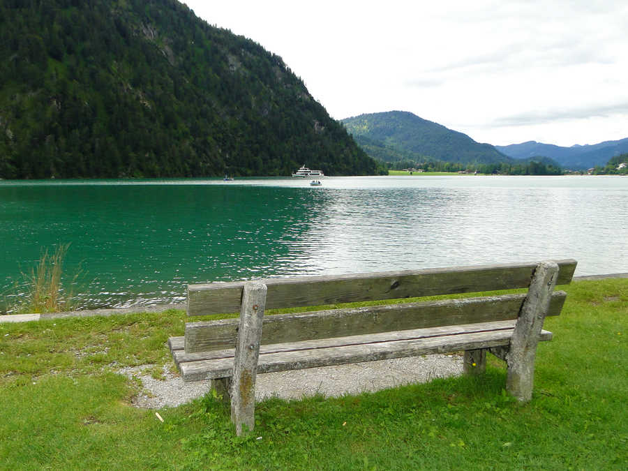 Achensee beim Cafe Leuchtturm