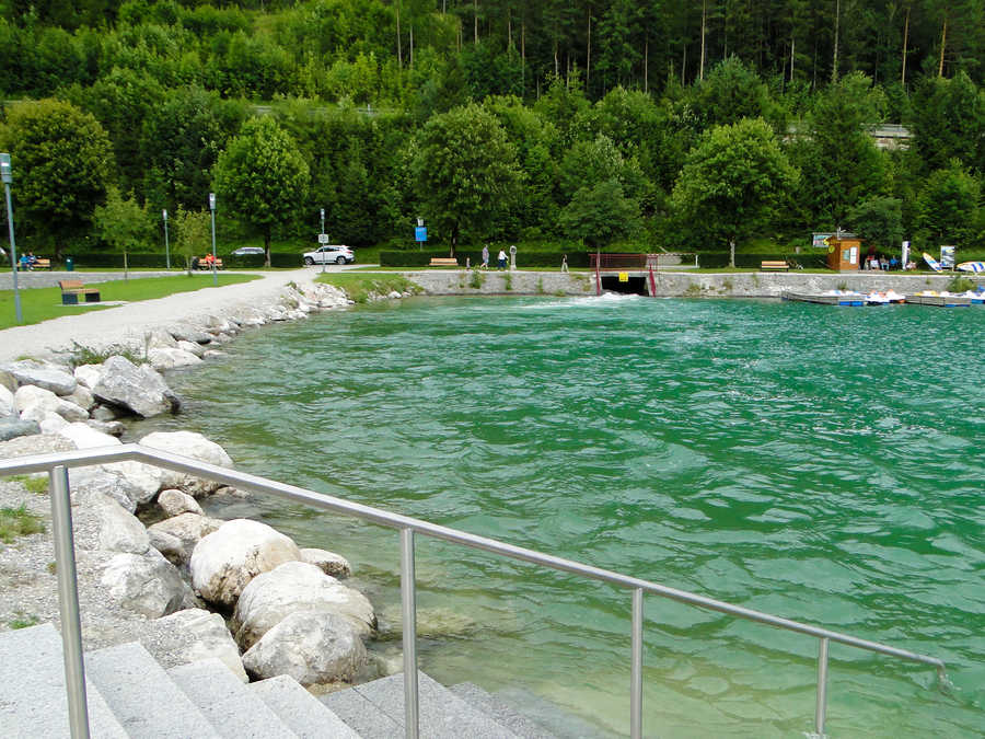 Achenkirch im Norden des Achensees - mit Zufluss