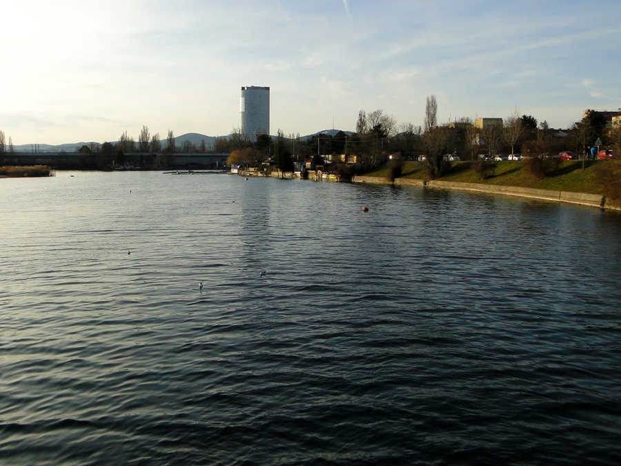 Alte Donau in Floridsdorf