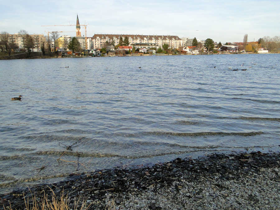 Alte Donau - Lagerwiese Romaplatz