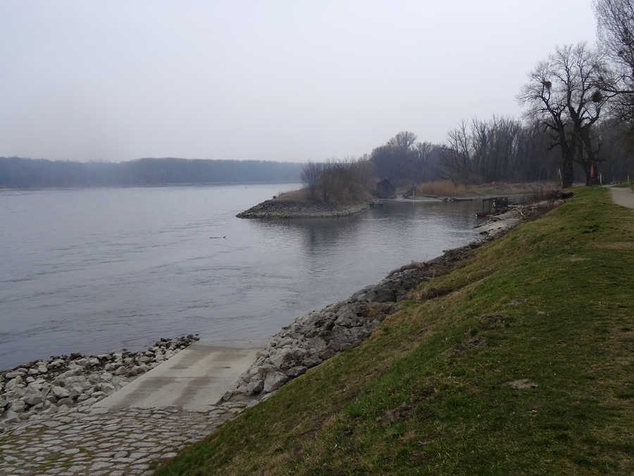 Revierbeginn in Orth an der Donau
