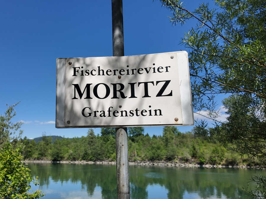 Reviertafel Fischereirevier Moritz Grafenstein