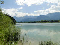 Drau Schleife Rosegg und Stau Feistritz