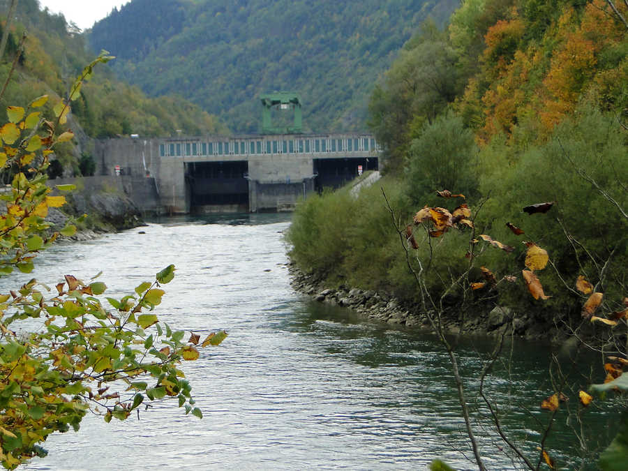 Obere Reviergrenze, Ennskraftwerk bei Weyer