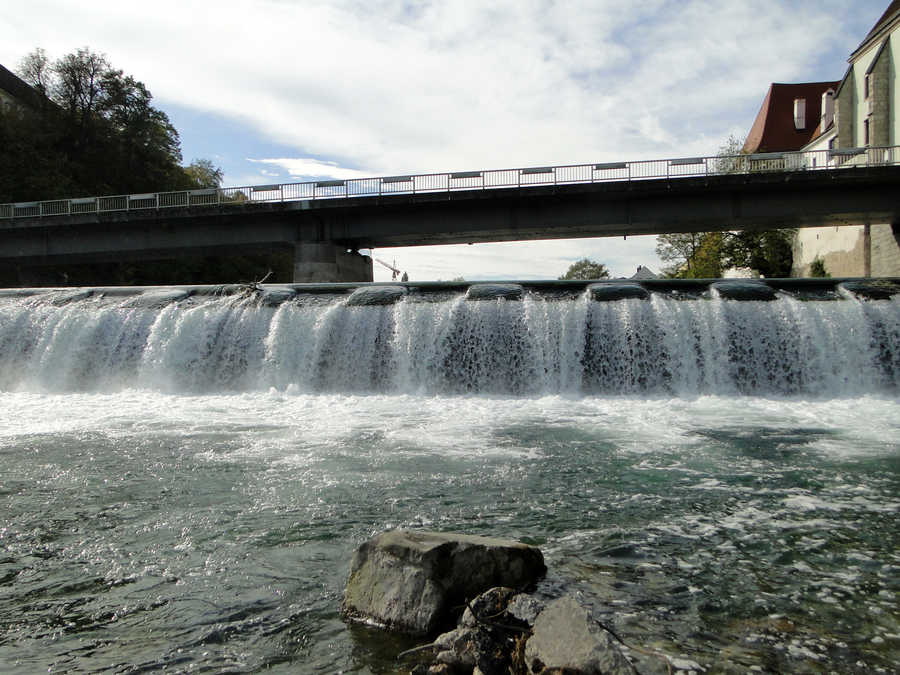 Mündung der Steyr in die Enns