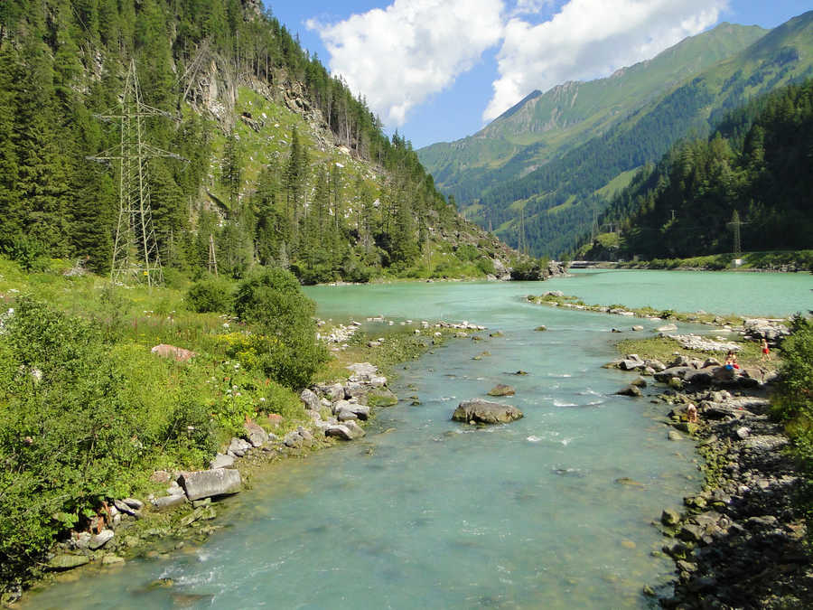 Enzingerboden Stausee - Zufluss