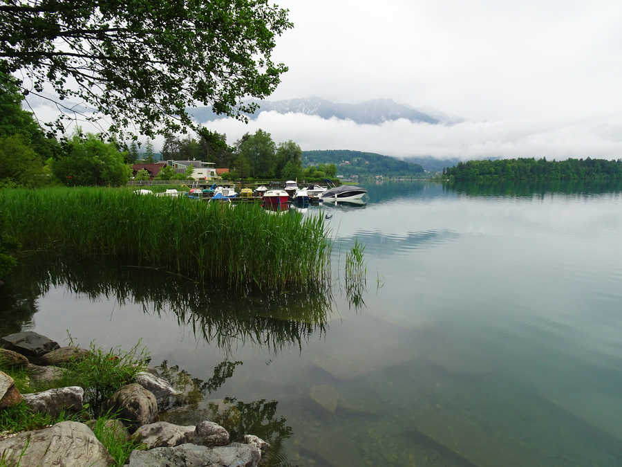 Zugängliche Stelle bei Egg am Faaker See