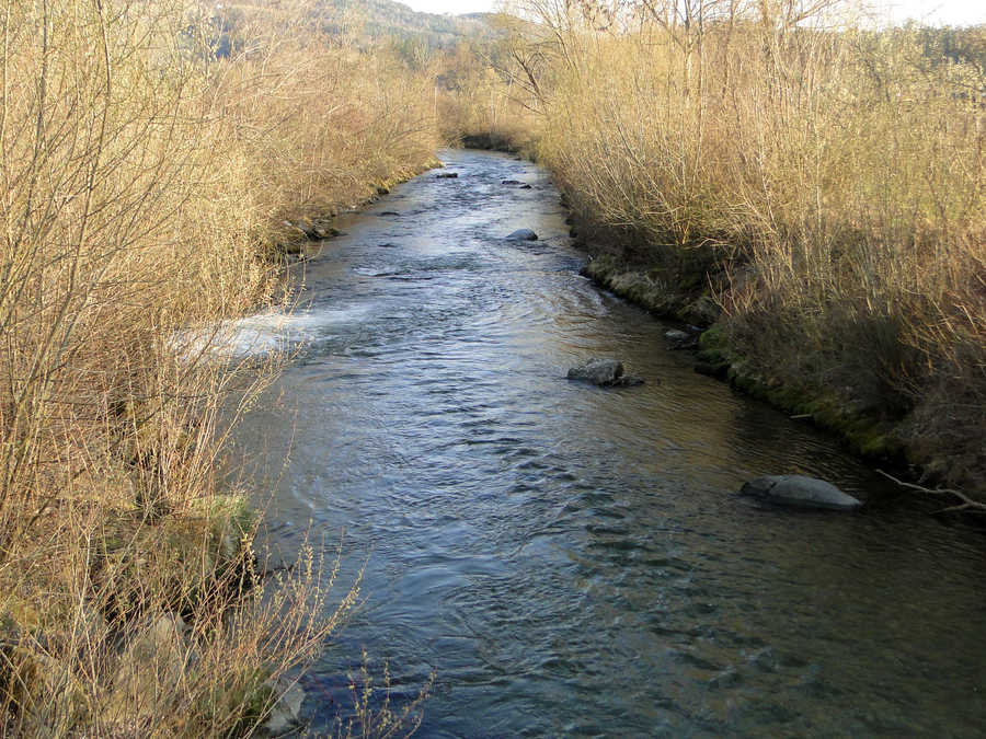 Die Feistritz bei Floing unterhalb von Anger