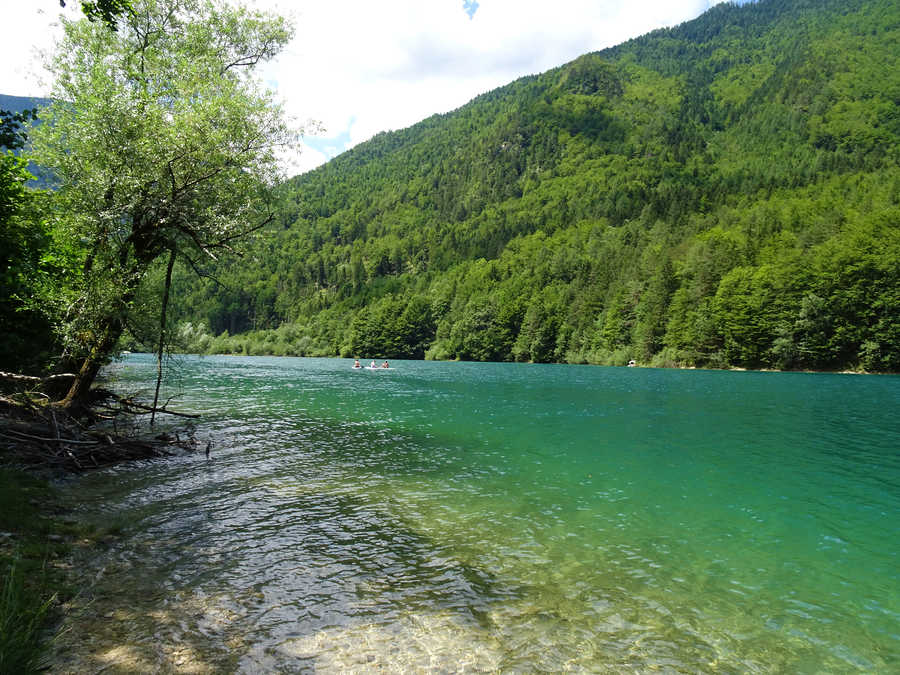 Freibach Stausee - Blick vom Ostufer in Richtung Süden