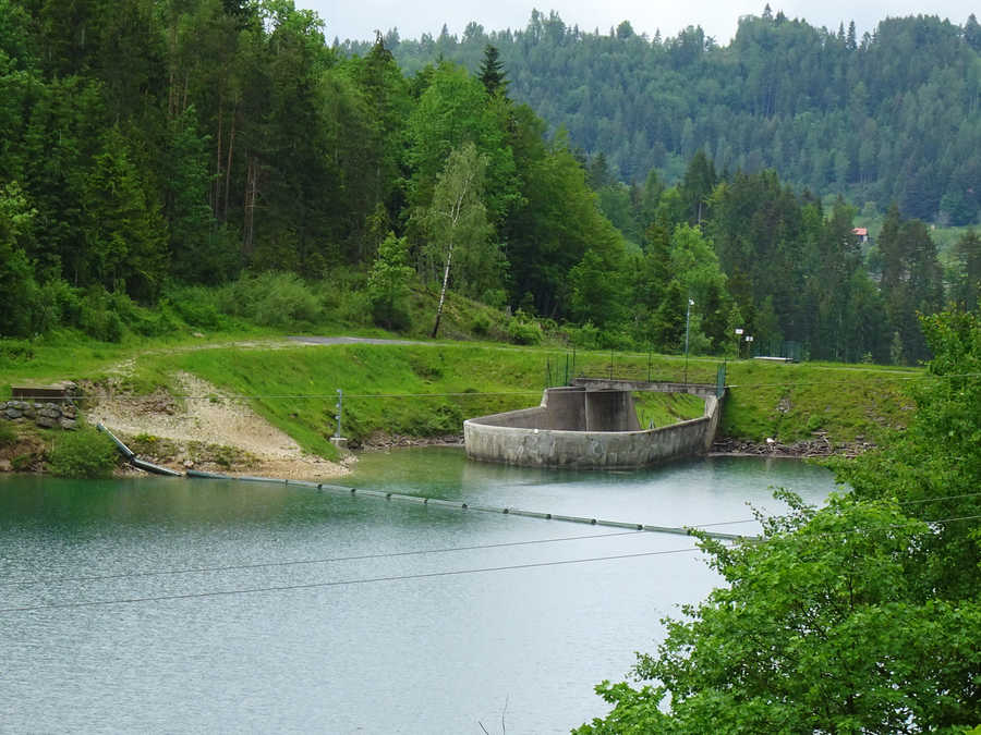 Freibach Stausee - Staumauer