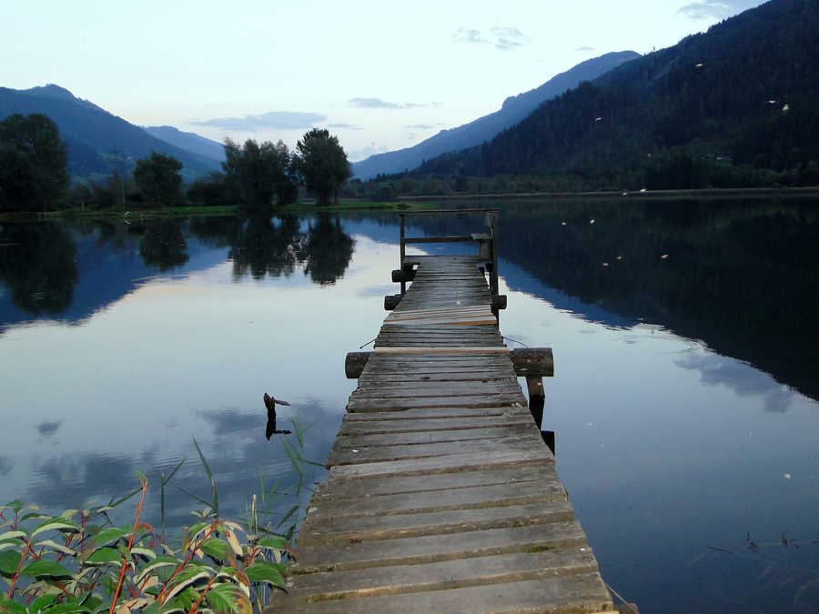 Steg am Gaishorner See