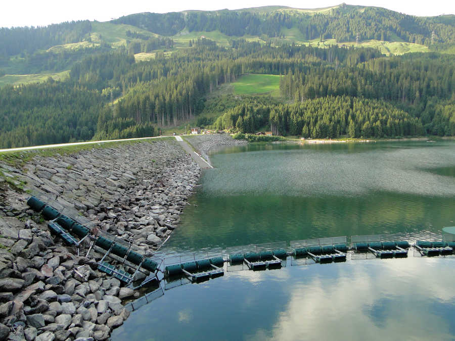 Gerlos Stausee Staumauer