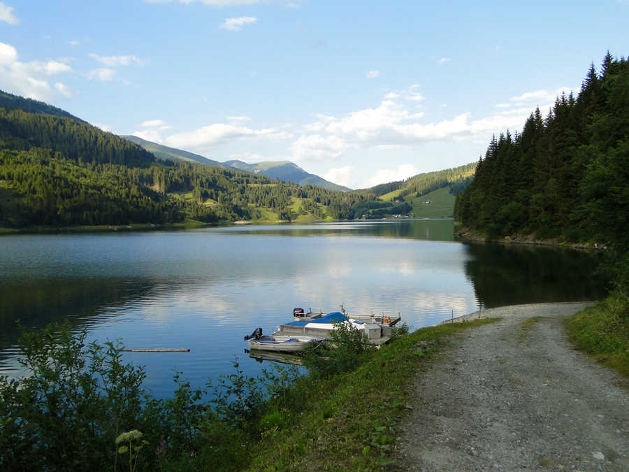 Gerlos Stausee auch Speicher Durlaßboden genannt