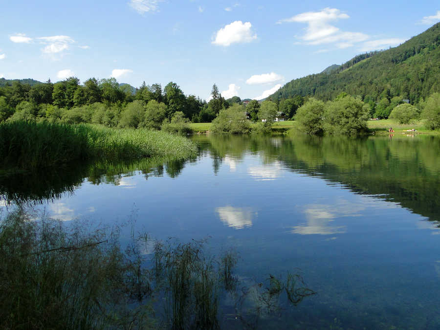 Der Hintersee liegt in einem Landschaftsschutzgebiet.