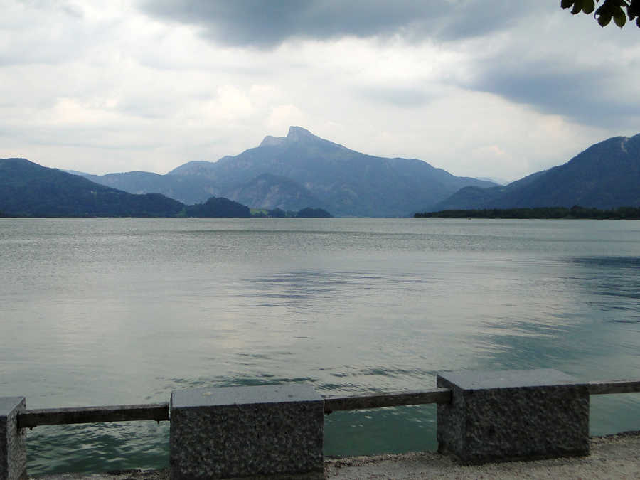 Der Mondsee in Mondsee