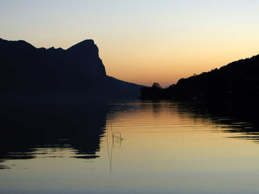 Mondsee - Abendstimmung