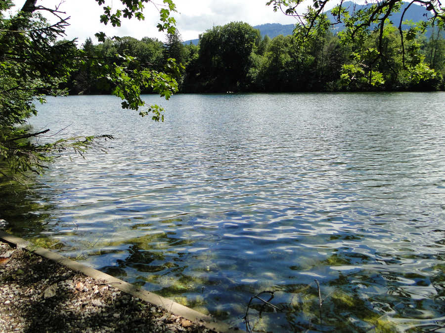 Reintalersee im Sommer