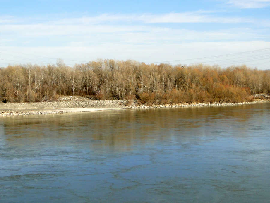 Das linke Ufer der Donau