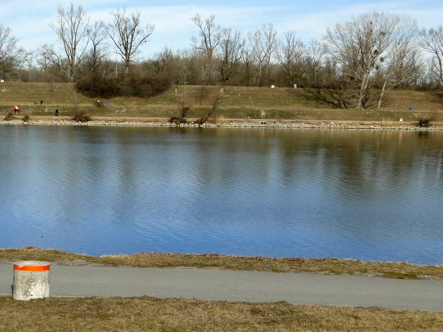 An der Neuen Donau darf an beiden Ufern geangelt werden.