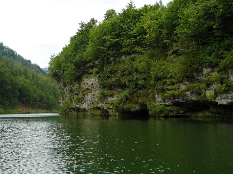 Steilufer am Stausee Klaus