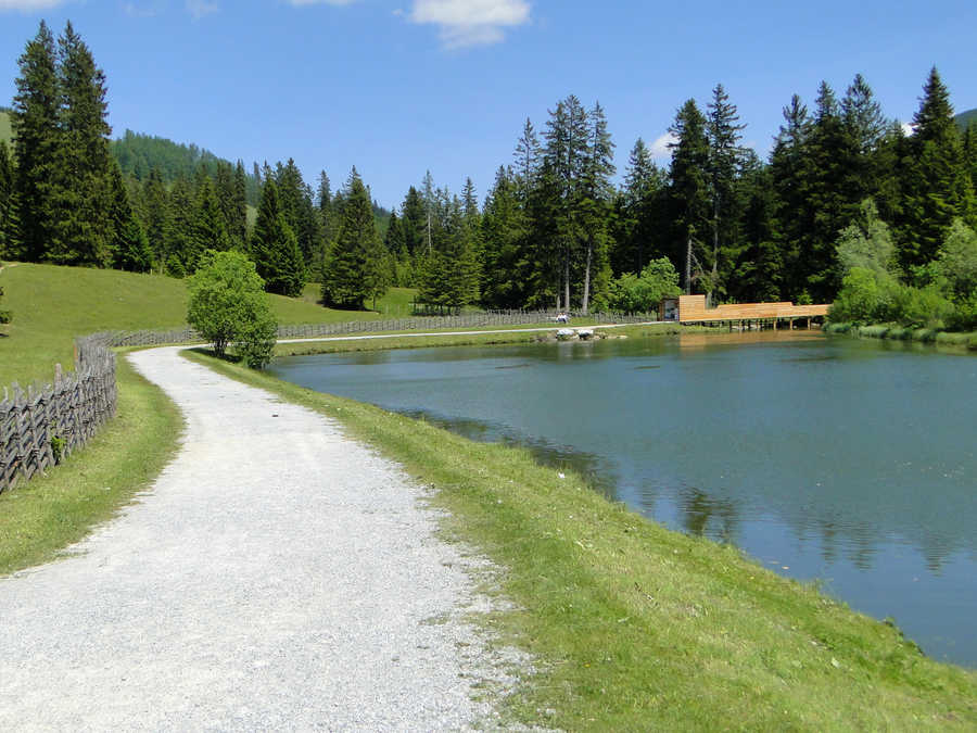 Teichalmsee - Mixnitzbach Einlauf.