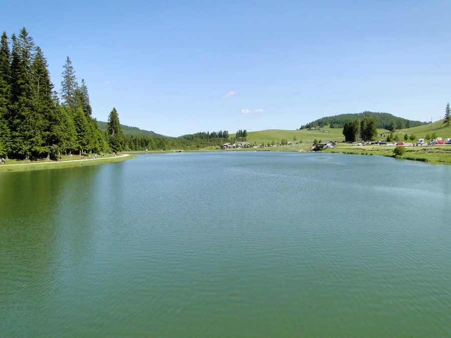 Teichalmsee - Blick vom Ablauf in Richtung Osten