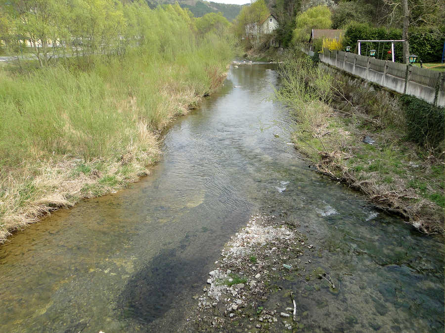 Furtherbach Mündung in die Triesting