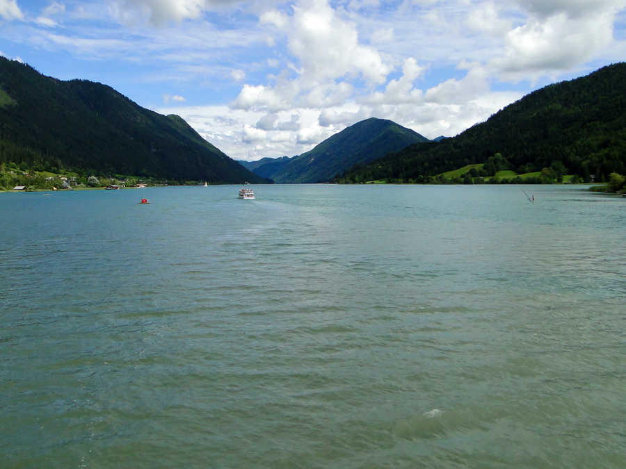 Der Weissensee auch Weißensee genannt.