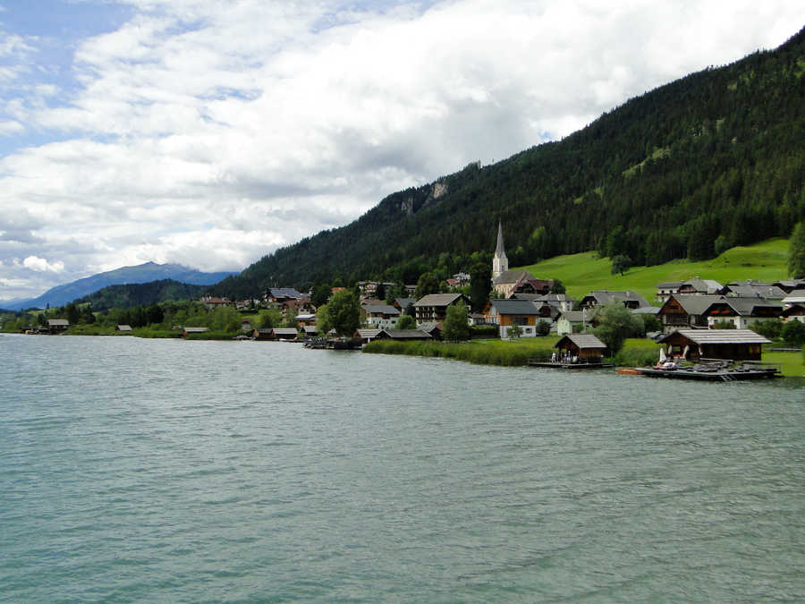 Weissensee - Blick auf Techendorf