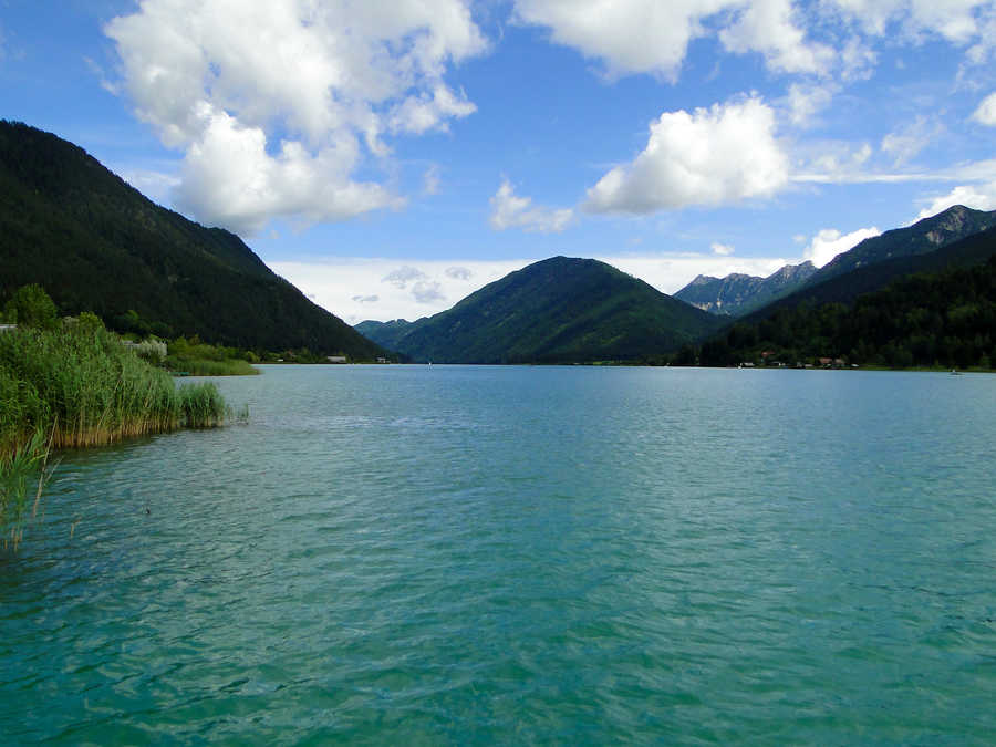 Weissensee Blick in Richtung Osten