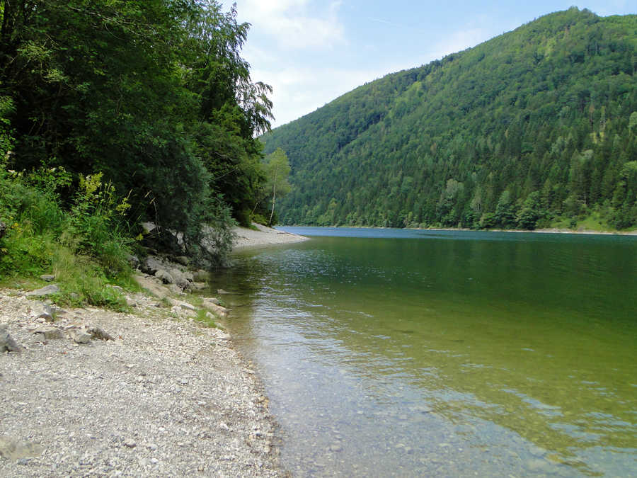 Der Wiestalstausee in Salzburg