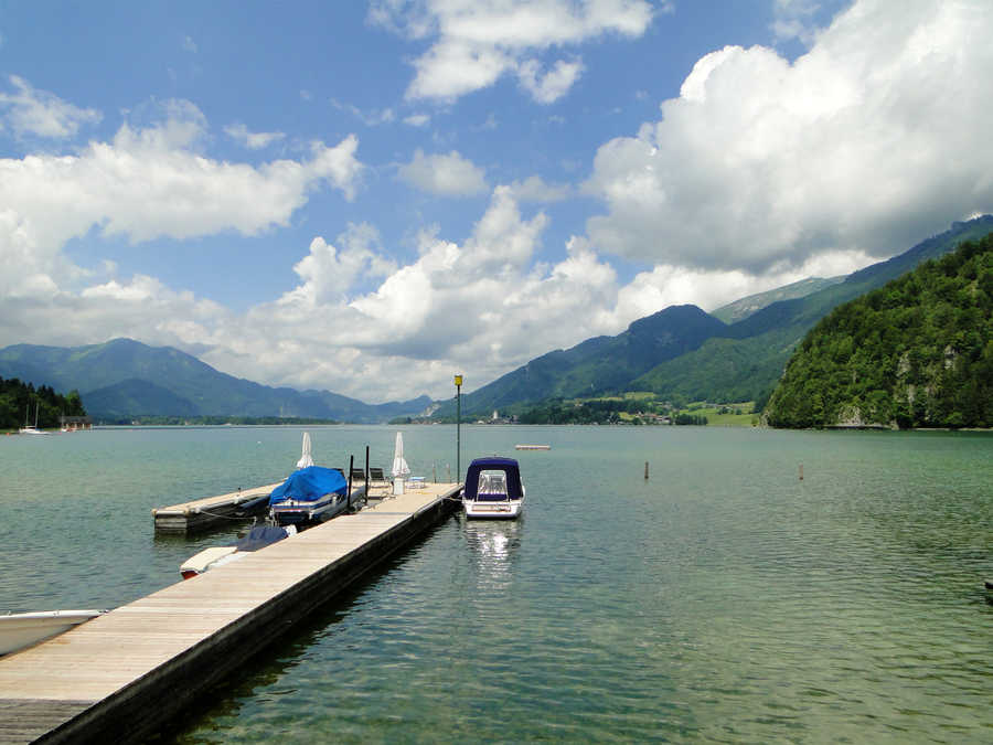 Der Wolfgangsee in Strobl