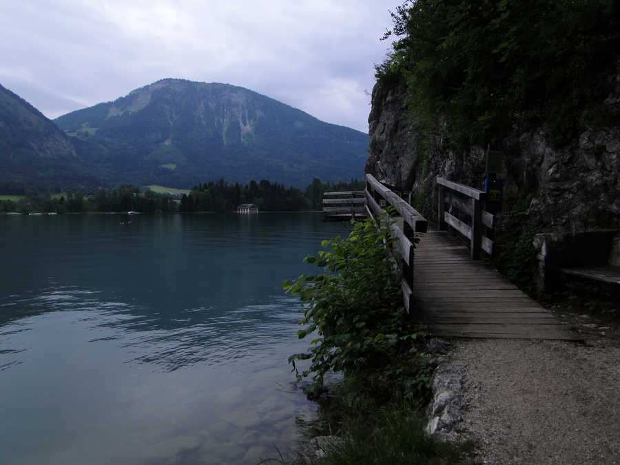 Bürglstein Weg am Wolfgangsee