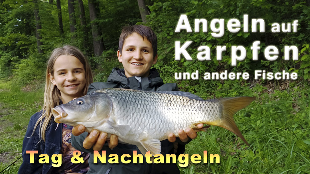 Angeln & Fischen auf Karpfen und andere Fische