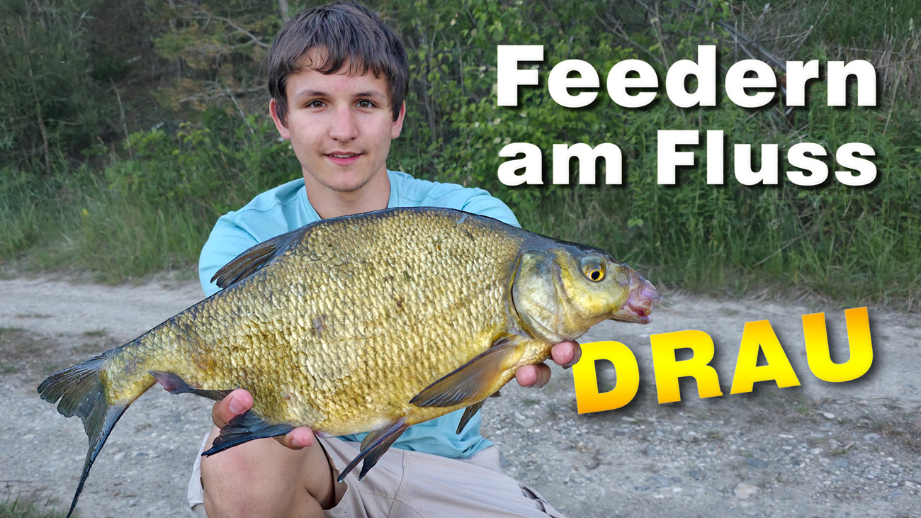 Angeln an der Drau