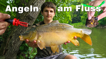 Angeln am Fluss