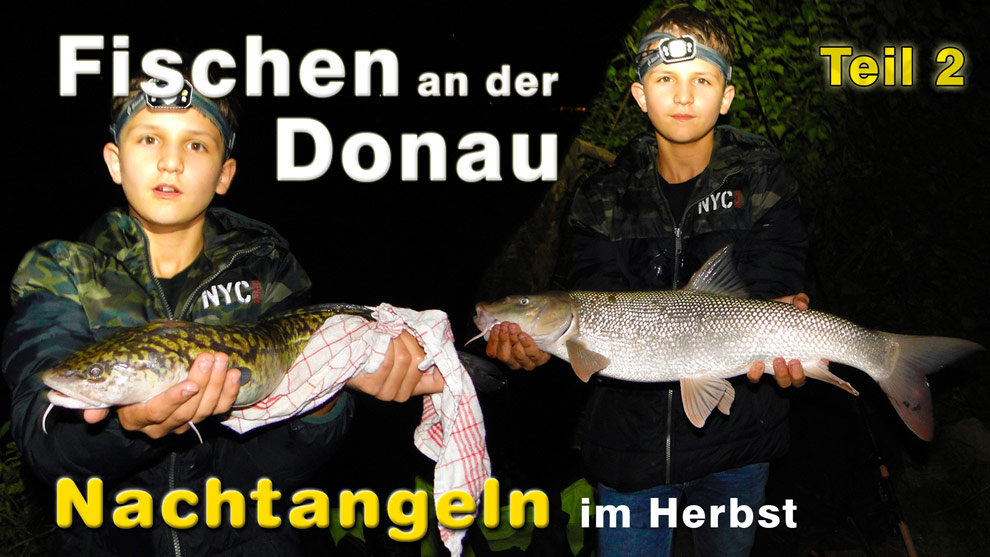 Nachtangeln an der Donau im Herbst - Teil 2