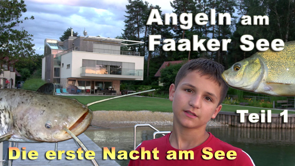 Fischen am Faaker See in Kärnten