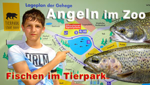 Angeln im Zoo - Fischen im Tierpark