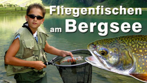 Fliegenfischen am Bergsee